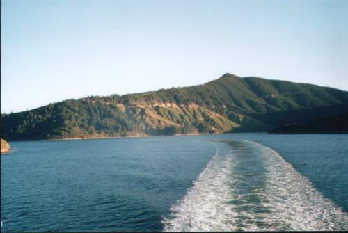 Připlouváme na Jižní ostrov